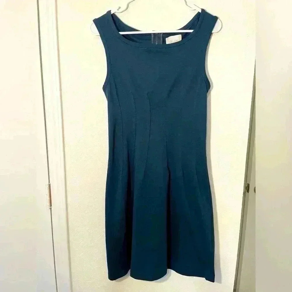 Deletta Anthropologie Dress Size XS Womens Teal Sleeveless